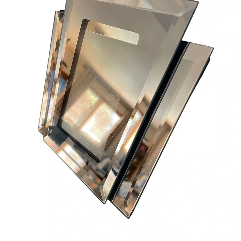 Art Deco Mirror Artsy Modern Read Frame for picture or decoration